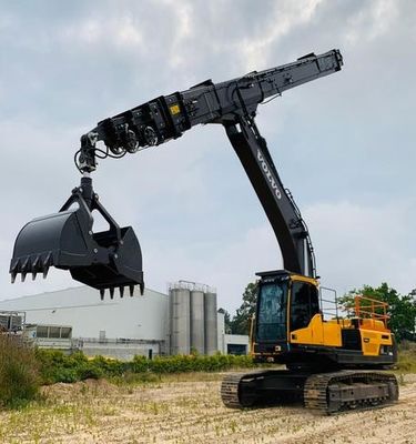 HUITONG Hochwertige 10T 20Ton Bagger Hydraulische Clamshell Grab Bucket Shell Bucket für PC200 Bagger