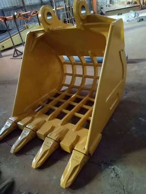2.2M3 Bagger Sieb Eimer für 45Ton Bagger Träger Reinigen Skelett Eimer Fabrik Direktverkauf Anlage