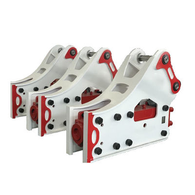 195MM Ausgestiegene Länge und Durchmesser Hydraulischer Hammer 50Ton Baggerbox Typ Schallbrüchersammler Hamm mit Fabrik Direktverkauf Preiser