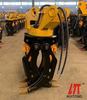 Ausgrabungsmaschine Forstwirtschaft Anschluss 36Ton Ausgrabungsmaschine Manuelle Art Farmmaschine Ausgrabungsmaschine Log Grapple OEM Kieferöffnung Mit Fabrikpreis