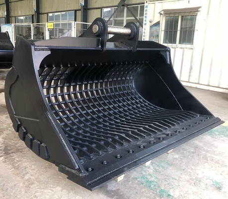 Q355B NM500 Hardox500 2,8 Kubikmeter Schwerlast-Skelettbehälter zum Abbau und zur Reinigung von Baggern