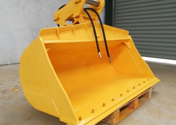 Roter Bagger mit individuellem Öffnungsbecken 800-1500 mm Standardstahl