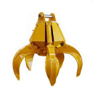 30 Tonnen angepasster Orange Peel Bucket Rotation Hydraulic Orange Scrap Bucket Baumaschinen Anschluss mit Fabrikpreis