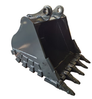 Neue 700-1000 kg schwere Steinbecher in Gelb/Schwarz Q355/NM400/Hardox450