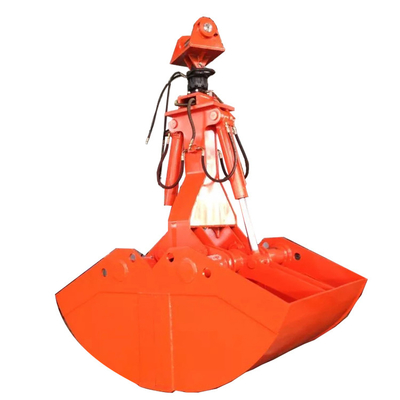 Schwerlastbagger Clamshell Eimer Hardox450/500/550 Festigkeit 0,4-6 Kubikmeter Gelb/auf maßgeschneidert