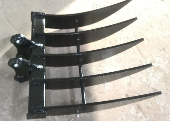 Exkavator Rake Soil Digger 3T Mini Exkavator kundenspezifischer Exkavator Wurzel Rake Befestigung Fabrik gemacht heiß verkaufen