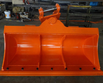 800-1500 mm anpassbarer geneigter Baggerbehälter für eine höhere Ausgrabungsleistung