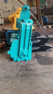 Mini Excavator Vibratory Hydraulic Pile-Hammer für 6 Meter Blatt-Stapel-