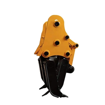 Nicht rotierendes rotierendes System Produkt 9Ton Bagger Manuelle Art Baumstammgreifer kundenspezifischer Kiefer offener Holzgreifer