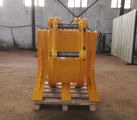 Nicht rotierendes rotierendes System Produkt 9Ton Bagger Manuelle Art Baumstammgreifer kundenspezifischer Kiefer offener Holzgreifer