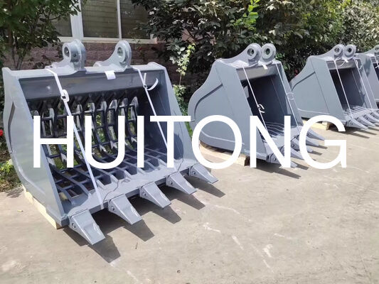 Custom Excavator Skeleton Bucket 6-10ton Excavator 0.4m³ PC60 PC100 CAT70 for Digger Rock Screening Work