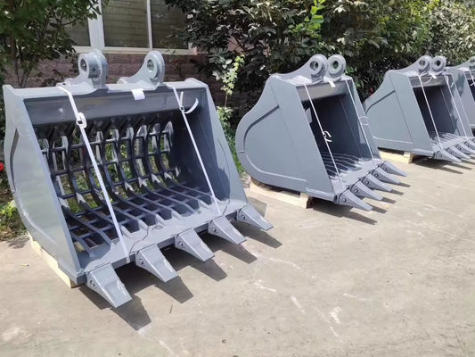 Bagger-Skelettschaufel 25-30 Tonnen Bagger 1,4 m³ HD1430 SH300 EX300 für Steinsiebarbeiten, Flussbaggerarbeiten, Steinbrucharbeiten