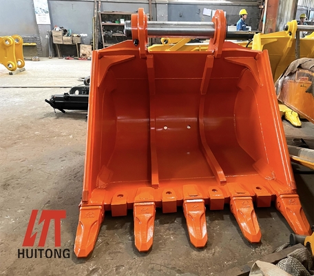 HUITONG Custom Digger HD Eimer Schwerlast Eimer Bagger verstärkter Felsbecher für CAT320 EX120