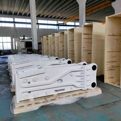 200-1500 kg Hydraulischer Brecher Hammer zum Brechen von Felsen / Beton