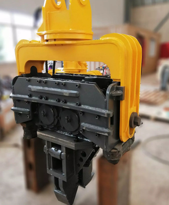 15-40 Tonnen Bagger Hydraulischer Stapel Vibrationshammer für Blechstapel Treiber Vibro Hammer Bagger Anschluss