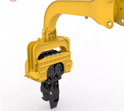 Bauaufbauger Vibro-Hammer mit 2,5 M-Wegarm