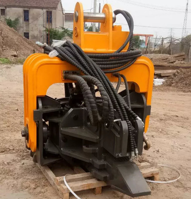 30 Tonnen Bagger Baumaschinen Anschluss Hydraulischer Vibrationshammer mit 2,5 M Vizearm und Q355/NM400/HARDOX450