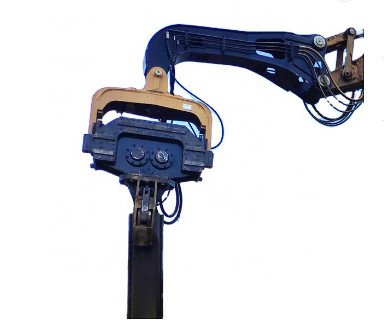 Hydraulischer Bagger Mounted Pile Hammer der Rammbär-Ausrüstungs-Q355b für PC336 PC360