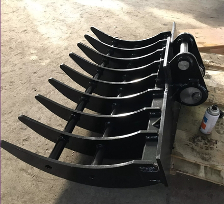 Exkavator Rake Soil Digger 3T Mini Exkavator kundenspezifischer Exkavator Wurzel Rake Befestigung Fabrik gemacht heiß verkaufen