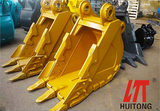 1-15 Ton Excavator Dränage Bucket 3-4 Zähne für Kato HD65 HD85