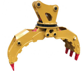 Q355B/NM400/HARDOX450 Bagger 360Rotation Hydraulischer Baumstammgreifer für 9 Tonnen CAT310 Hocheffizienzholzgreifer
