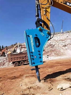 HUITONG Hochwertige Fabrik Bagger Hydraulischer Hammerbrecher für 4-6 Tonnen Bagger Jack Rock Hammer