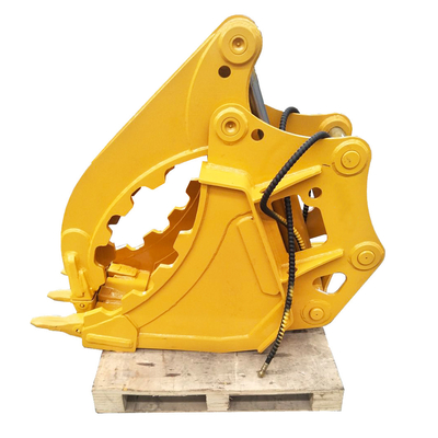22 Tonnen 1,2 M3 Großkapazitätsbagger Hydraulischer / manueller Daumenbehälter Hocheffizienz-Greiferanschluss mit hohem QC-Teststandard