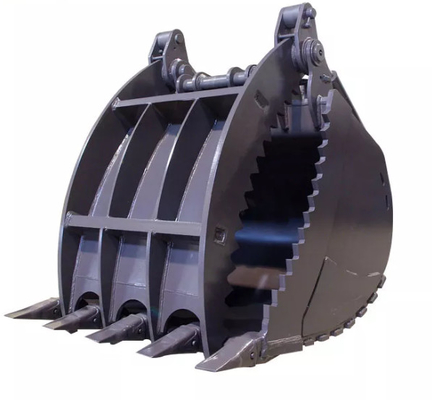22 Tonnen 1,2 M3 Großkapazitätsbagger Hydraulischer / manueller Daumenbehälter Hocheffizienz-Greiferanschluss mit hohem QC-Teststandard
