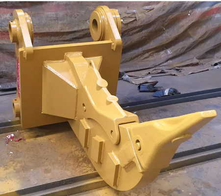Kraftvolle Gelbe Bagger Stump Ripper Aussergewöhnliche Festigkeit Graben Werkzeug für Baumwurzel Extraktion