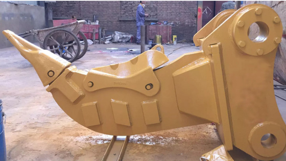 Kraftvolle Gelbe Bagger Stump Ripper Aussergewöhnliche Festigkeit Graben Werkzeug für Baumwurzel Extraktion
