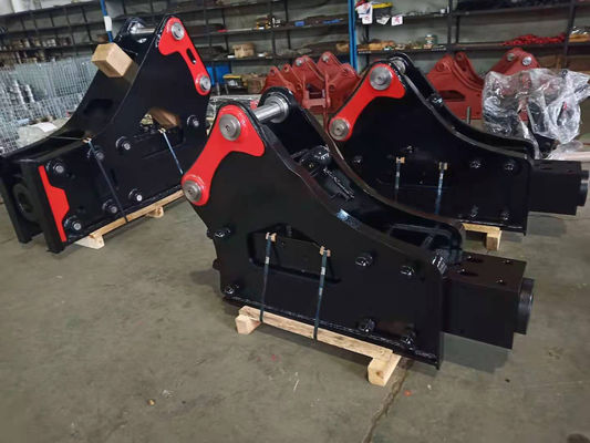 OEM verfügbar Top-Typ Hydraulic Hammer für 6-8 Tonnen Bagger PC60 Straßenreparatur & Fundament Ausgrabung