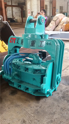 15 Tonnen Bagger Hydraulischer Pfahlhammer mit Schlagarm Bagger Anschlüsse Pfahlfahrer für Baumaschinen Anschluss