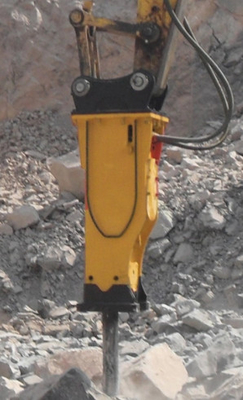 Effiziente hydraulische Baggerhammer zum Brechen von Felsen